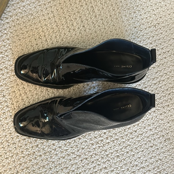 Celine black patent boot - Picture 5 of 8